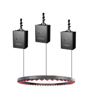 Anneau lumineux cinétique LED 5KG 42x15W pour DJ, discothèque, bar, scène