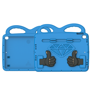 เคสแท็บเล็ต HGD สำหรับ iPad 10.2 รุ่นที่ 9 ปี 2019 2020 สำหรับเด็ก  วัสดุซิลิโคนหนา EVA แข็งแรงทนทาน พร้อมสายคล้องมือและขาตั้ง - Product Image 1