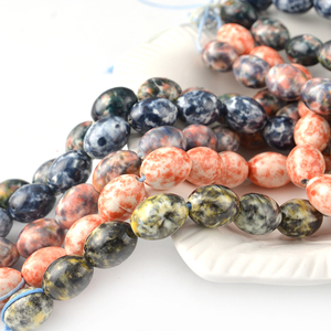 Perles <span class=keywords><strong>de</strong></span> céramique émaillée colorée, pièces, perles en porcelaine, argile, pour la fabrication <span class=keywords><strong>de</strong></span> bijoux - Product Image 4