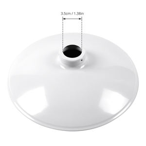 Pendel leuchte Lampen schirm Antirust Minimalist Creative Metal Pot Cover Typ Esszimmer Wand leuchte Lampen schirm - Product Image 2