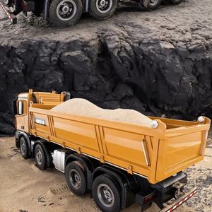 Camion benne lourd télécommandé en alliage SJY-1536, échelle 1/14, véhicule RC de construction, jouet pour ingénieurs, cadeau - Product Image 5