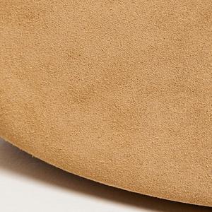 Sac bandoulière personnalisé avec logo DIY, grand sac à main pour femme, élégant et portable, en daim avec fermeture éclair - Product Image 3