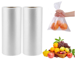 Bolsa de Plástico para Productos de 12 x 16 Pulgadas en Rollo, Bolsa Transparente para Pan y Comestibles, 350 Bolsas/Rollo - Product Image 6