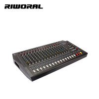 Mélangeur de puissance audio professionnel PMX1208D, amplificateur, mélangeur alimenté 12 canaux, matériau métallique, en vente