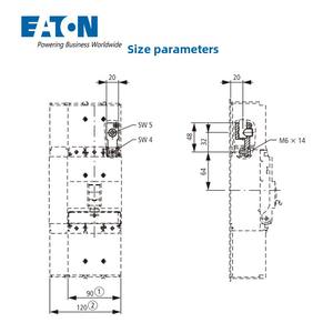 لسلسلة <span class=keywords><strong>Eaton</strong></span> mulzm حالة مصبوبة لتوزيع الجهد المنخفض - Product Image 4