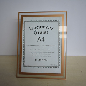 Cadre en cristal de verre personnalisé pour diplôme, souvenir, photos, cadre en cristal de verre 8x10 - Product Image 3