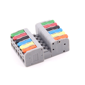 Bornier à connexion rapide sans soudure KV232 avec fils insérés aux <span class=keywords><strong>deux</strong></span> extrémités, borne à connexion traversante 5p - Product Image 5