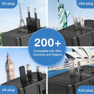 Wontravel Mini Size 17W 2U2C Universal Travel Adaptor International Travel <b>Adapter</b> for Travel - Product Image 5