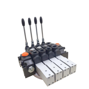 Válvula de Control Direccional Seccional Hidráulica Neumática Manual de 4 Secciones, 140L/min |   350 Bar de Doble Acción, OEM Directo de Fábrica - Product Image 1
