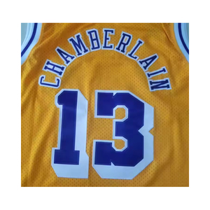Prêt à Expédier <span class=keywords><strong>Larry</strong></span> <span class=keywords><strong>Bird</strong></span> <span class=keywords><strong>Maillot</strong></span> de Basketball Jaune Classique Meilleure Qualité Cousu Plus La Taille Disponible - Product Image 4
