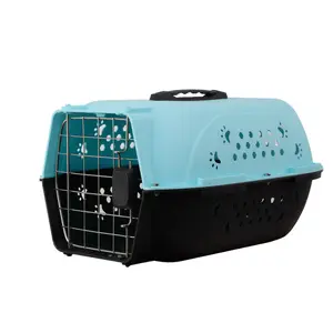 批发户外安全便携式耐用航空公司批准的宠物狗窝笼子用于旅行