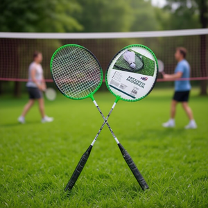 Ensemble de raquettes de badminton HB Sport 64 cm avec volant pour adultes - Product Image 3