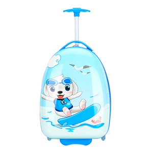 Valise à roulettes <span class=keywords><strong>en</strong></span> ABS imprimée de dessins animés, élégante et durable, pour les voyages des enfants - Product Image 4