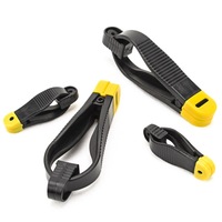 Alpha Mini Noir Power Grip Plus Clips de libération de ligne Downrigger Clips de ligne de pêche à dégagement rapide