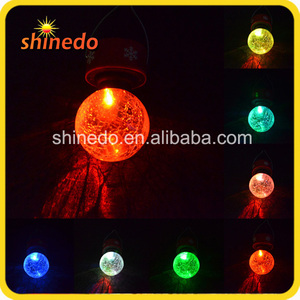 Colgante de <span class=keywords><strong>led</strong></span> solar de vidrio <span class=keywords><strong>bola</strong></span> de luz para jardín - Product Image 5
