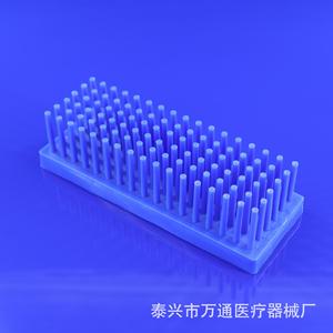 Wantong Plastic Test Tube <b>Rack</b> 102 Holes For Glass <b>Plate</b> Drying Wb Protein Electrophoresis Gel Preparation - Product Image 1