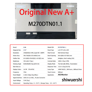 Écran LCD d'origine neuf A+ 27 pouces M270DTN01.3 M270DTN01.5 M270DTN01.1 M270DTN01.2 M270DTN01.8 M270DTR01.0 M270DTR01.1 M270DTR01.2 - Product Image 2