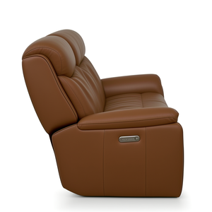 Sillón Reclinable Moderno de Cuero Ecológico de Lujo, 1+2+3 Plazas para Sala de Estar, Base de Metal XM011212, Sillón Reclinable Moderno para Sala de Estar XM011212 XM0 - Product Image 4