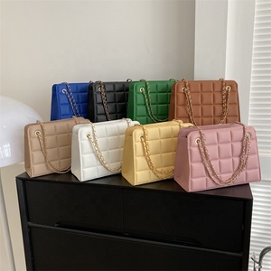 Nouveau Sac à Main de Luxe Femme Couture Sauvage Sacs Messager <span class=keywords><strong>Marque</strong></span> Designer Sac à Bandoulière à Carreaux Sacs Fourre-Tout pour Dames Sacs Bandoulière - Product Image 2