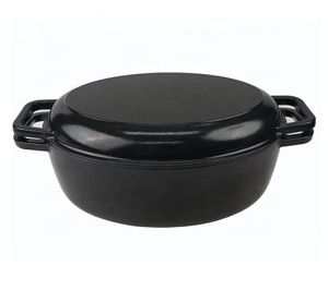 Casserole ovale en fonte émaillée Plats de cuisson ovales Casserole ovale Casserole ovale Plateau à <span class=keywords><strong>bec</strong></span> - Product Image 2
