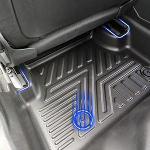 Alfombrillas de Coche 5D de TPE Impermeables y Decorativas para Todo Clima, 3 Piezas, para Audi <span class=keywords><strong>Q8</strong></span> 2019 en Adelante - Product Image 5