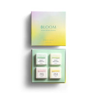 4 packs d'étiquettes privées Soulager le stress Palourde apaisante Lavande Bloc Douche Tablette Douche Vapeur Aromathérapie