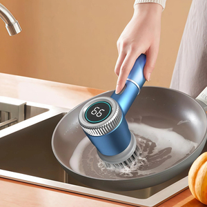 Juego de Cepillos Eléctricos de Limpieza Multifuncional 5 en 1, para Cocina, Baño, Ventanas, Interior de Automóviles, Limpieza de Platos, Cepillo Giratorio de 15 W - Product Image 4