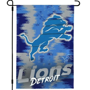 Drapeau de jardin des <span class=keywords><strong>Detroit</strong></span> Lions 12*18, adapté aux décorations intérieures et extérieures de jardin, de cour et de rue, bannière de jardin de qualité supérieure à double face - Product Image 3