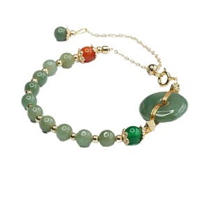 Pulseira de Segurança Ximang Ximang Shinzue Jade Oil Green com Fivela, Atacado, Entrega Imediata S3103008 - Product Image 5