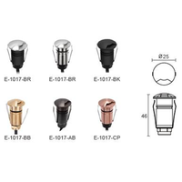Mini spot LED extérieur étanche encastrable, lumière subaquatique 1W en acier inoxydable, éclairage mural pour marches, veilleuse de passage