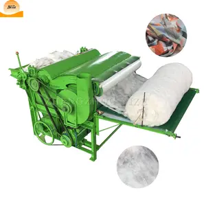 Automatic textile fabric fiber yarn opening machine polyester fiber wool opener cotton waste Recycling Machine
