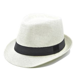 Promocional al por mayor verano sol playa Trilby niños adultos Casual <span class=keywords><strong>cubano</strong></span> Panamá sombrero de paja Fedora - Product Image 5