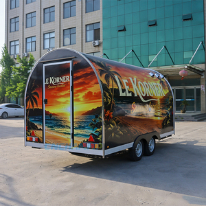 Remolque de Comida Comercial Chammp 2026 Tropical Sunset, Puesto de Comida Móvil Personalizado con Ventana de Servicio - Product Image 6