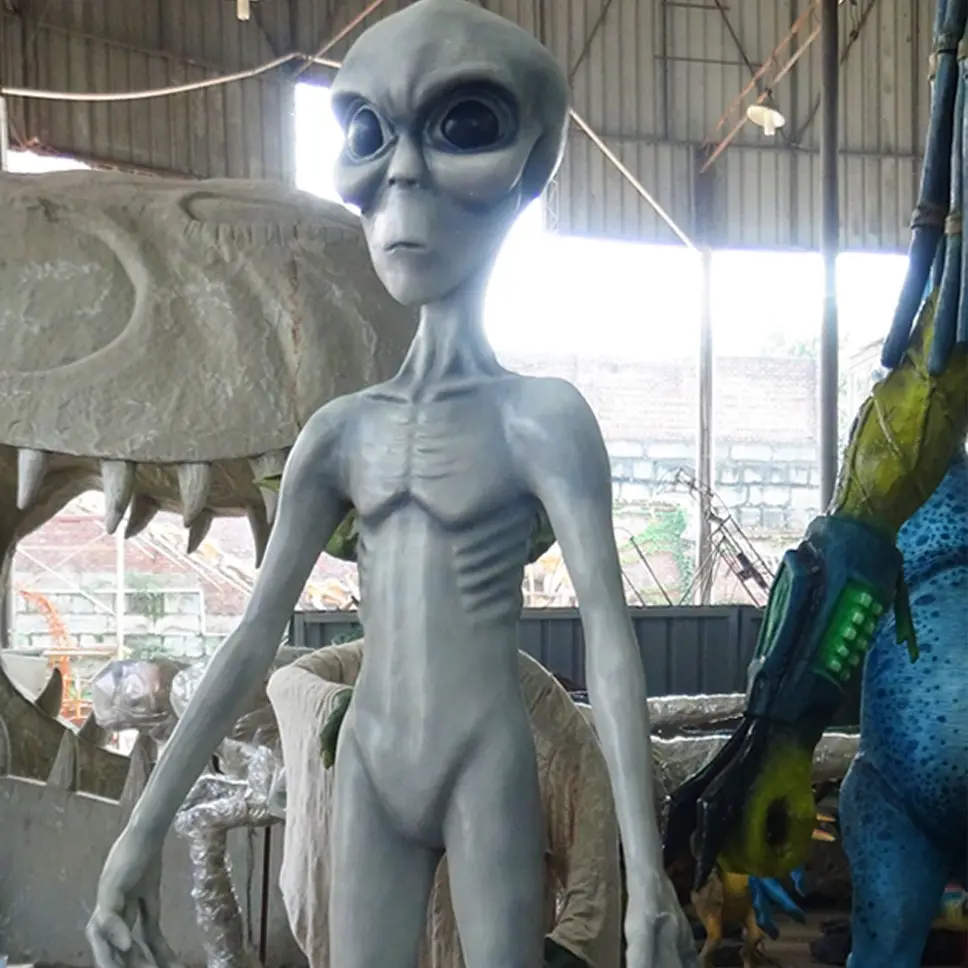 Hoạt hình công viên giải trí Mô hình người ngoài hành tinh UFO