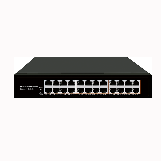 Factory Price 24 Port Full Gigabit Ethernet Switch 10/100/1000Mbps Ethernetes Switch Adapter RJ45 Network Switcher LAN Switching