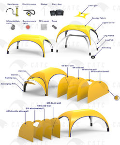 CATC publicité modèle Gazebo tente gonflable étanche commercial extérieur aventure Air scellé Gazebo <span class=keywords><strong>abri</strong></span> - Product Image 2