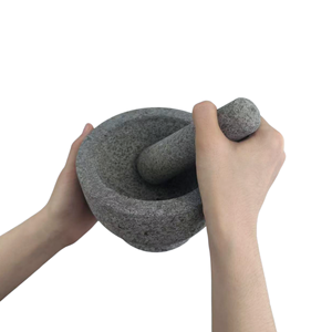 <span class=keywords><strong>Mortero</strong></span> y Pilón <span class=keywords><strong>de</strong></span> Granito Natural <span class=keywords><strong>de</strong></span> Alta Calidad para Moler Especias, Herramienta para Moler Hierbas y Especias para la Cocina del Hogar - Product Image 3