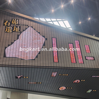 Pantalla LED Giratoria Creativa con Tecnología Flip, Instalación Interactiva para Atrios de Centros Comerciales, Espacios Comerciales de Alta Gama, Exhibiciones, ODM