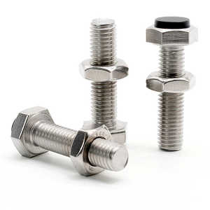SUST 304 Edelstahl Sechskantschraube Polyurethan Anti-Kollisions-Puffer Begrenzungsschraube Größe 3-12 - Product Image 4