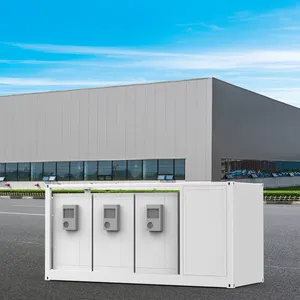 1mwh 2mwh pin lithium ESS container Hệ thống lưu trữ năng lượng 40ft nhà máy điện phát triển container lưu trữ pin cho trung tâm mua sắm