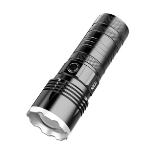 Laser <b>Flashlight</b> X45-2 4500mAh Rechargeable Type-C Fast Charging Telescopic Zoom Outdoor Camping <b>LED</b> White Light - Product Image 1