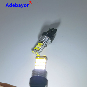 Bombillas LED <span class=keywords><strong>Dembele</strong></span> T20 DRL para Luz de Reversa, T20 7443 45SMD 4014, Canbus Sin Error, Luz de Freno para Automóvil, Venta al Por Mayor - Product Image 4