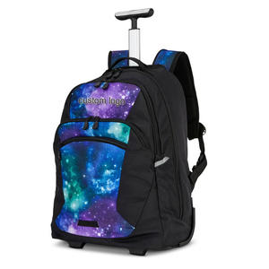 <span class=keywords><strong>กระเป๋า</strong></span>หนังสือสะพายหลังแบบมีล้อสำหรับผู้ชายและผู้หญิง<span class=keywords><strong>กระเป๋า</strong></span>ใส่แล็ปท็อปเดินทางเพื่อธุรกิจอเนกประสงค์ - Product Image 1