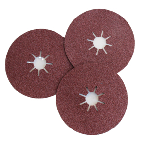 Disque abrasif en fibre <span class=keywords><strong>REX</strong></span> 4''/4.5''/5''/6''/7'' spécialement conçu pour le meulage et le ponçage de l'acier inoxydable et du bois dur - Prise en charge OEM/ODM - Product Image 1