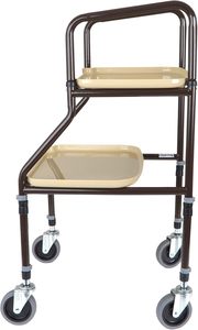 Shelf <strong>Mobility</strong> <strong>Trolley</strong> Height Adjustable <strong>Trolley</strong>, Walking Aid with Wheels <strong>Mobility</strong> Walker for Elderly Walking Frame for Storage - Product Image 3