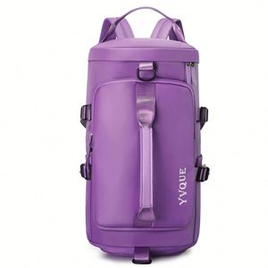 Sac à dos de voyage grande capacité tendance, sac de rangement en tissu Oxford, sac de voyage étanche, sac de sport, bagage à main pour l'extérieur - Product Image 5