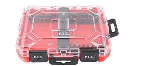Boîte de rangement d'outils multi-usages robuste ODM rouge avec roues |   Boîte de rangement portable anti-humidité 30L pour garage et camping - Product Image 3