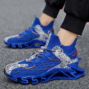 Zapatillas Deportivas con Suela de Cuchilla, Transpirables, de Malla, de Corte Bajo, Modernas, Casuales, para Caminar y Correr a Diario - Product Image 4