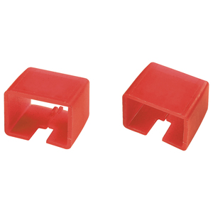 Identificador de cable RJ45 rojo de 1.4 pulgadas de longitud para cables de red - Product Image 1