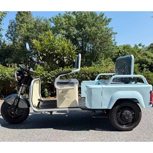 Venta directa de fábrica, triciclo eléctrico, bicicleta eléctrica, bicicleta de carga eléctrica de 3 ruedas, triciclo eléctrico con asiento de pasajero - Product Image 2